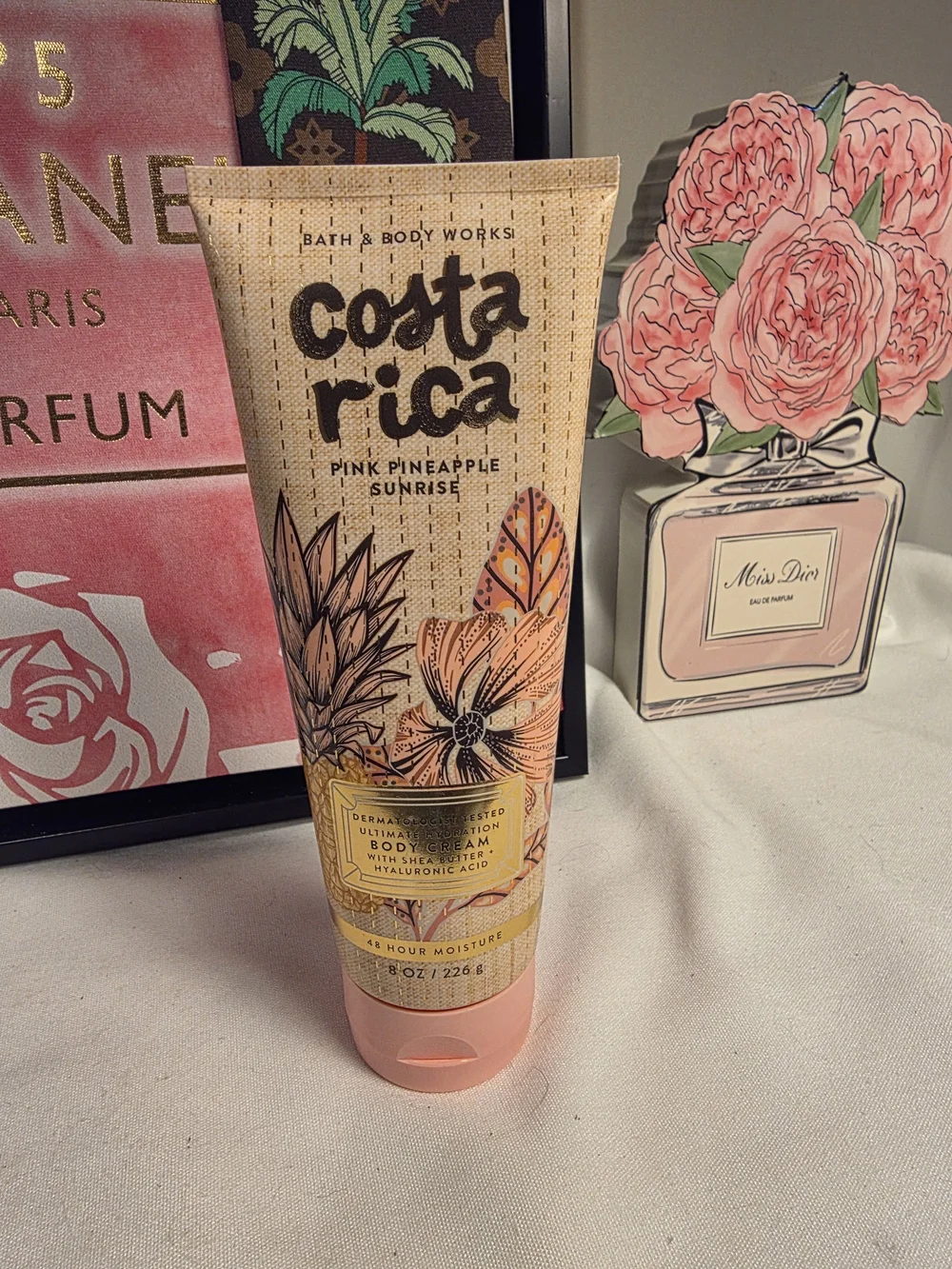 Bath & Body Works Costa Rica Pink Pineapple Sunrise Body Cream
